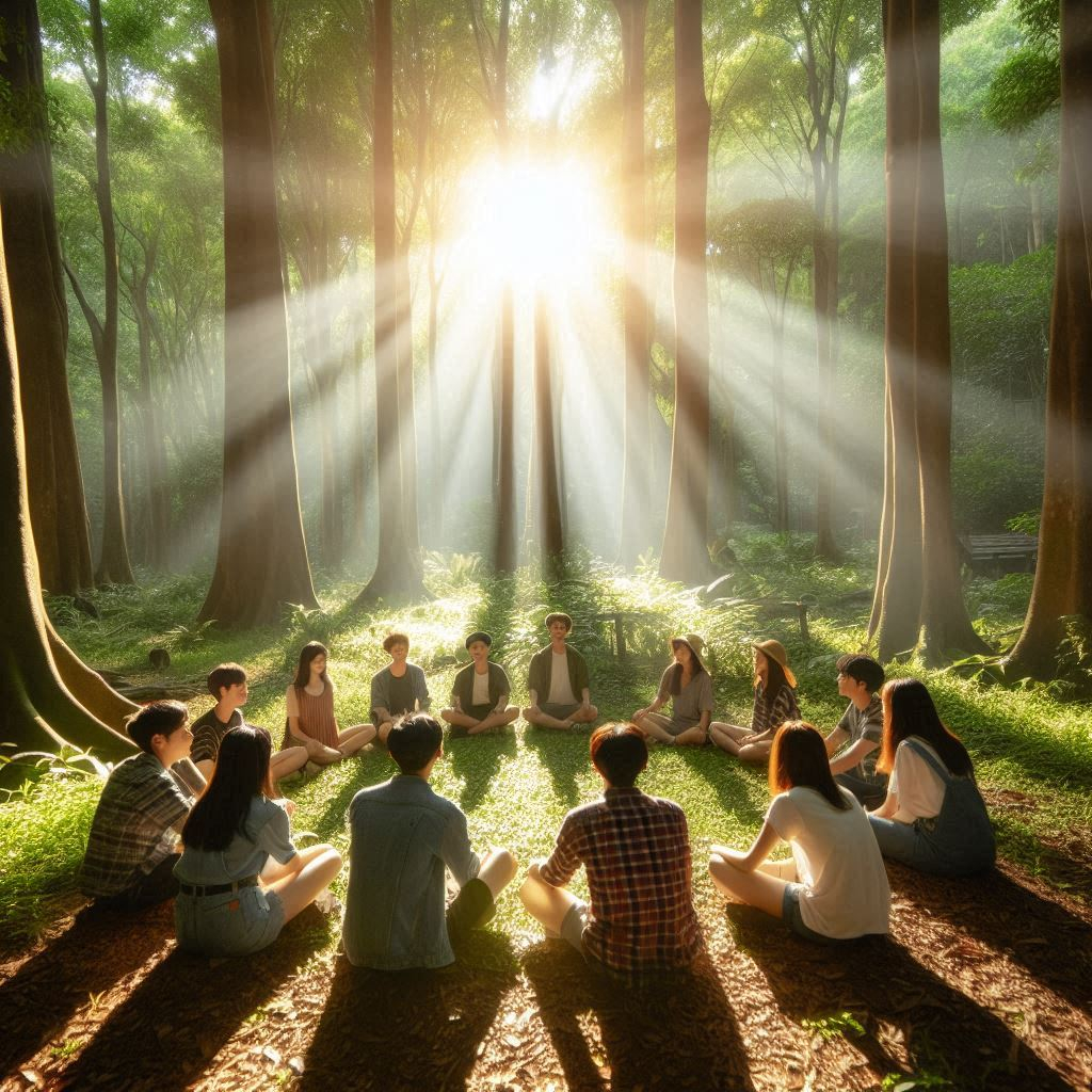 Live in harmony and achieve well-being